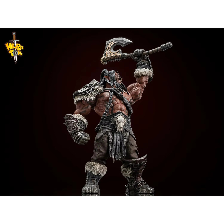 Hero Toys World of Warcraft Grommash Hellscream Actionfigur, 1:10 - Bild 3