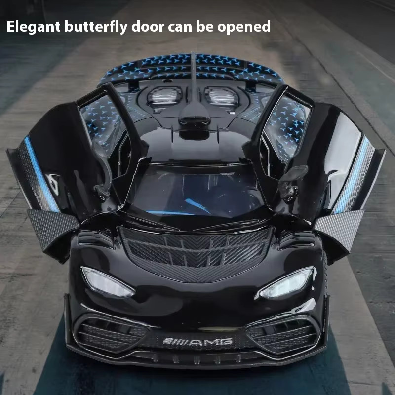 MAKEDA Mercedes-Benz AMG ONE Supercar, Modell Auto, 1:32, Metall, mit Licht und Sound - Bild 2