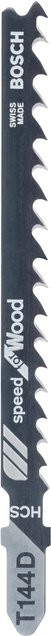 Bosch Stichsägeblatt T 144 D Speed HCS für Holz, 3er-Pack - Bild 2