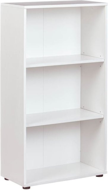 Bücherregal Arco von Inter Link in Weiß mit 3 Fächern, B/H/T: 60 x 110 x 30 cm - Bild 1
