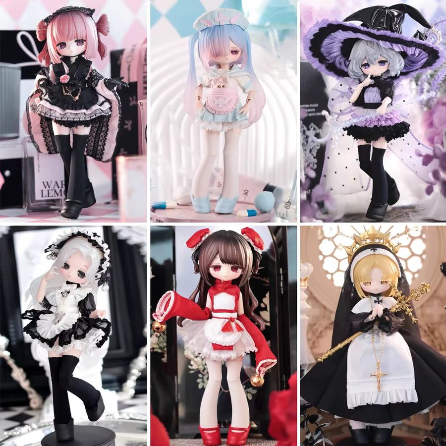 XiDonDon Asymptomatic Series 1/12 BJD Blind Box Anime Actionfigur, Einzelfigur - Bild 3