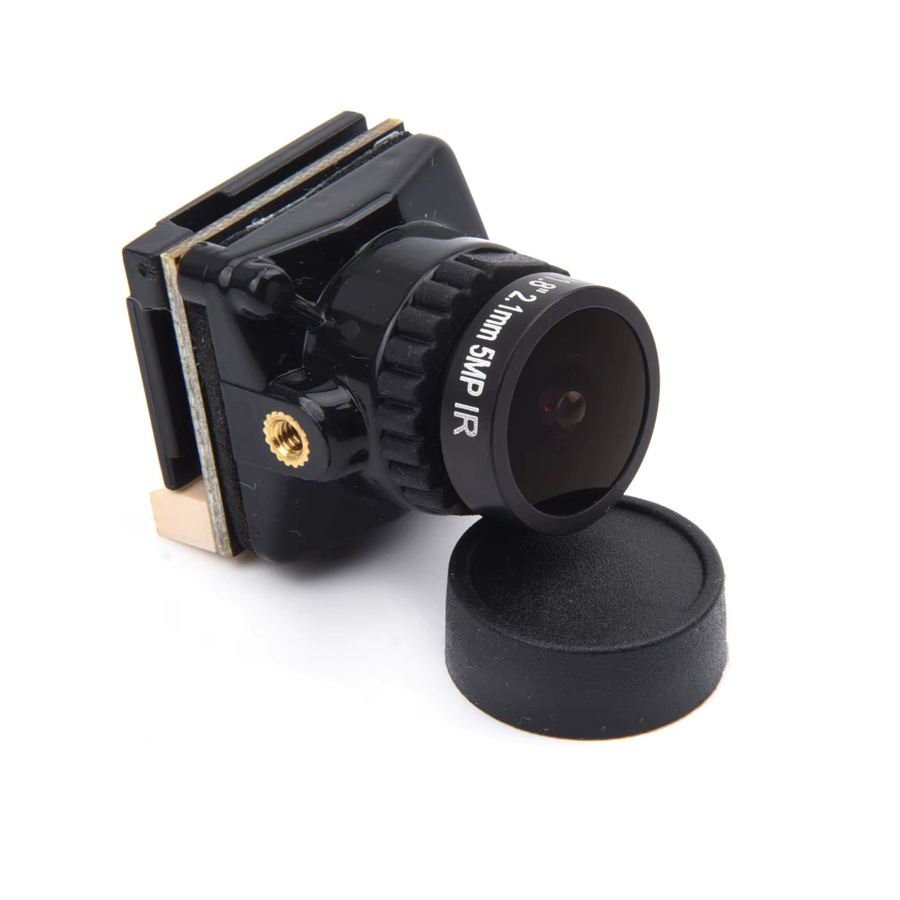 Readytosky Mini FPV-Kamera mit 5MP 1800TVL HDR-Sensor, 2,1mm Linse, 1/3 Zoll, Schwarz, NTSC & PAL umschaltbar für Drohnen DIY-Teile - Bild 2