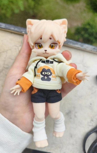 Reise Katze Bjd Puppe, Mädchen Puppe, DIY, Kawaii, Japanische Puppe - Bild 1