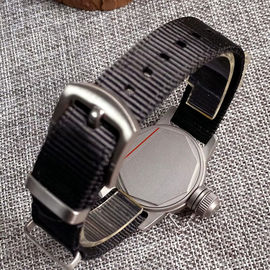 Tandorio Armbanduhr Automatik, Edelstahl, 36 mm, Schwarz, Herren - Bild 3