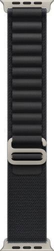 Apple Watch Alpine Loop Uhrenarmband, 49mm, Schwarz - Bild 1