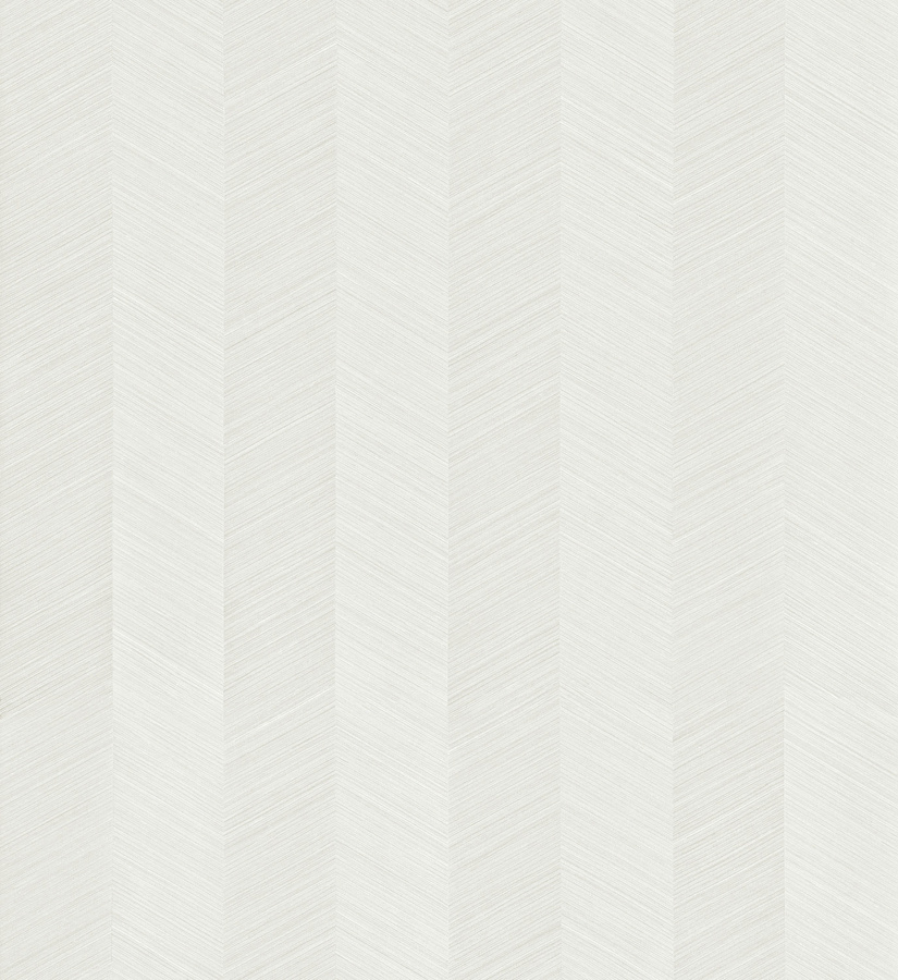 Omexco Tapete Lankao IM63 in Weiß mit geometrischem Abstract-Muster aus Vlies und Holzfurnier - Bild 1