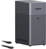 UGREEN NASync DH2300 NAS in Schwarz und Grau mit USB-C Anschluss - Bild 1
