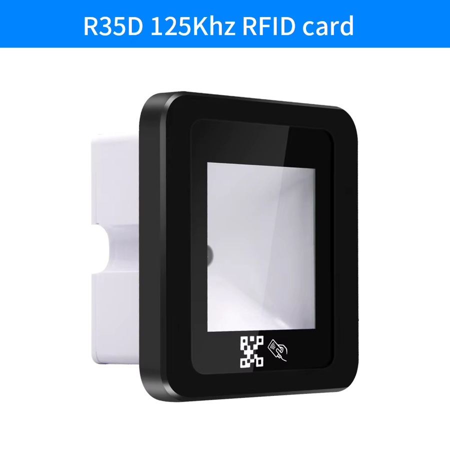 LUCKING DOOR Eingebettetes Scanmodul mit RFID-Kartenleser und USB-Verbindung für 1D und 2D QR-Codes, Schwarz - Bild 7