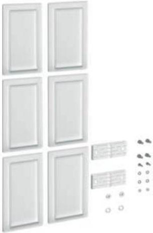 Hager FZ776A Adapter aus Kunststoff für vertikale Verbindungen von 1550 mm breiten FR/FS Modulen in Weiß - Bild 1