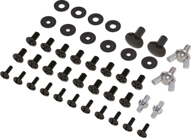 Schraubenset für Jamestown Gasgrill KANE 3 in Schwarz und Silber - Bild 1