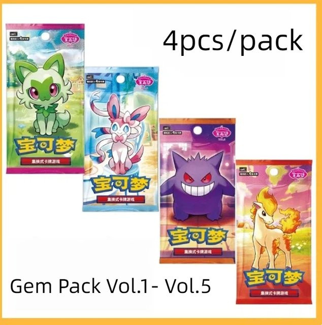 Bandai Pokémon TCG Gem Pack Vol.1- Vol.5, Sammelkartenspiel, Set / Bundle - Bild 1