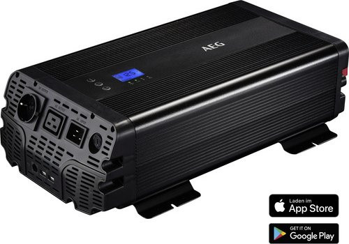 AEG Spannungswandler 2000 W Schwarz - Bild 1