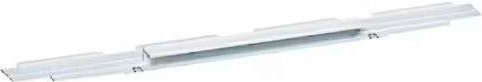 Hager UZ40F2 Abschottung senkrecht für Feldverteiler AP, Farbe: Weiß, Höhe: 65 cm - Bild 1