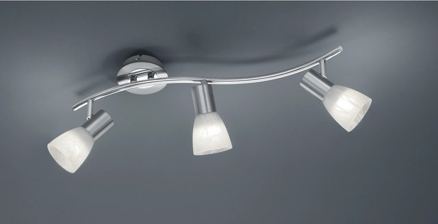 Trio Levisto LED-Spot 3er-Set in Nickel matt mit warmweißem Licht und verstellbarem Strahler - Bild 1