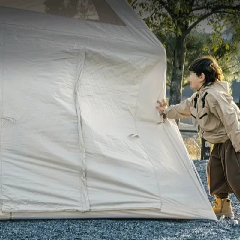 FULANG Camping Zelt aus Oxford-Stoff, wetterfestes Vier-Jahreszeiten-Zelt für Outdoor-Aktivitäten, B/T/H: 260 x 160 x 160 cm - Bild 3