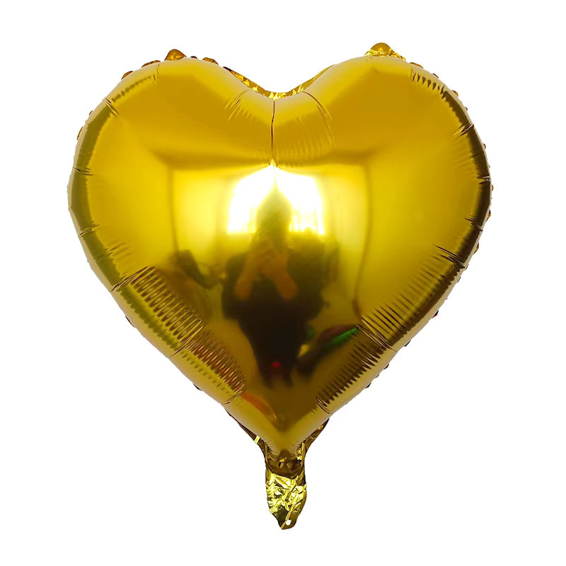 KUKUZHU Folienballon Te Amo Herz in Gold für Valentinstag und Hochzeitstag Dekoration, 40,64 cm - Bild 2