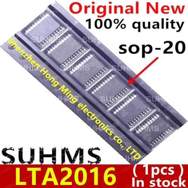 SUHMS LTA2016GY SOP-20 in Schwarz - Bild 1