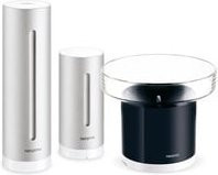 Netatmo Smart Bundle WLAN-Wetterstation mit Regenmesser und 6-Tage-Vorhersage in Schwarz und Silber - Bild 1