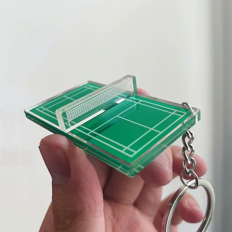 Mini Tischtennis Anhänger, Acryl, Unisex - Bild 4