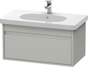 Duravit Waschtischunterschrank Ketho wandhängend in Grau, B/T/H: 80 x 45,5 x 41 cm - Bild 1