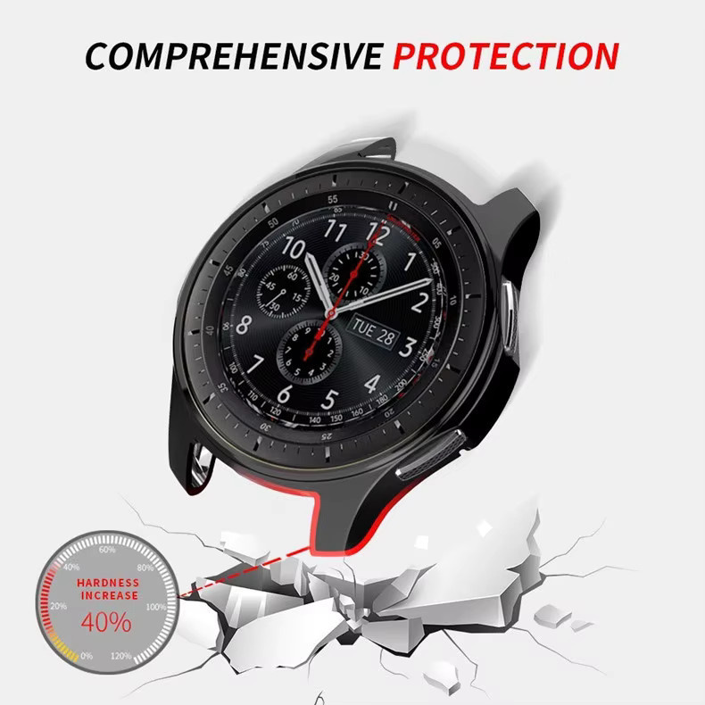jansin Schutzhülle für Samsung Galaxy Watch, TPU, vergoldet - Bild 6