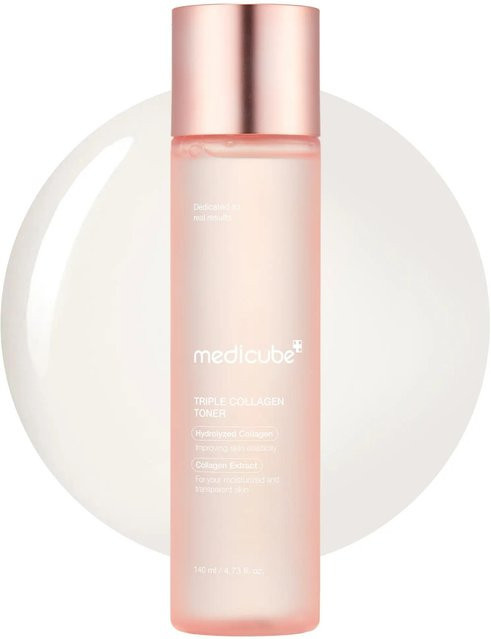 medicube Triple Collagen Toner, Kollagen, Hyaluronsäure, Niacinamid, 2 Stück - Bild 1
