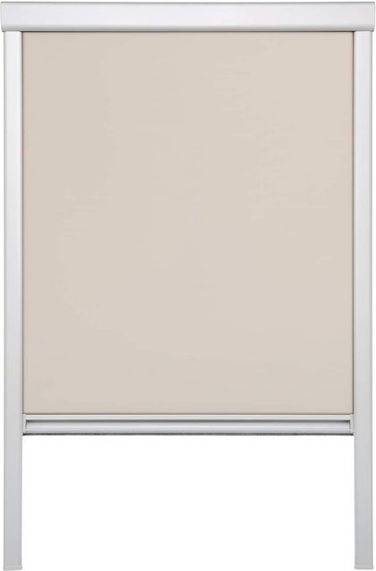 Lichtblick Skylight Dachfensterrollo Verdunkelung Thermo Beige B: 97,3 cm, H: 94 cm - Bild 1