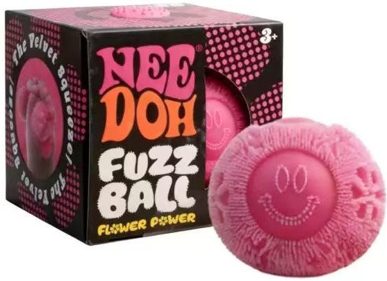 BC Pet Supplies Fuzz Ball Schreibtischornament, Stressball, weich - Bild 1