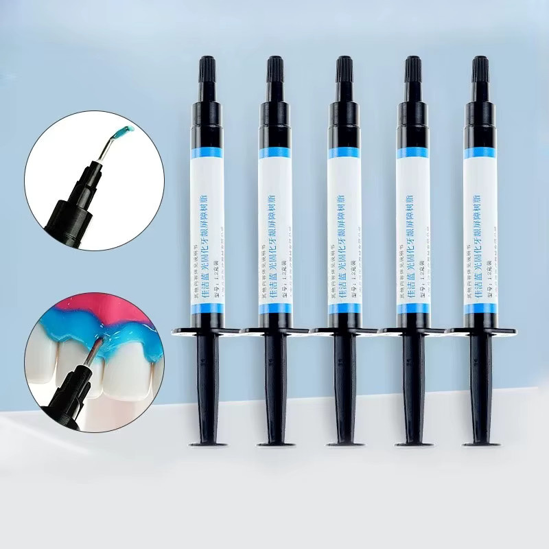 DENTYA Zahnfleisch Schutz Mundpflege Dichtung Gel, Blau, 1,5/3,0 ml - Bild 3