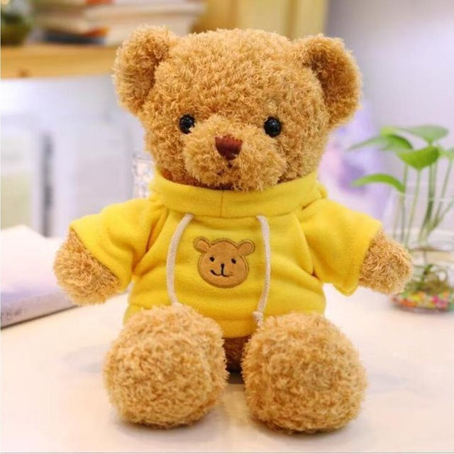 Teddybär Puppe Plüschtier, groß, 28cm - Bild 1