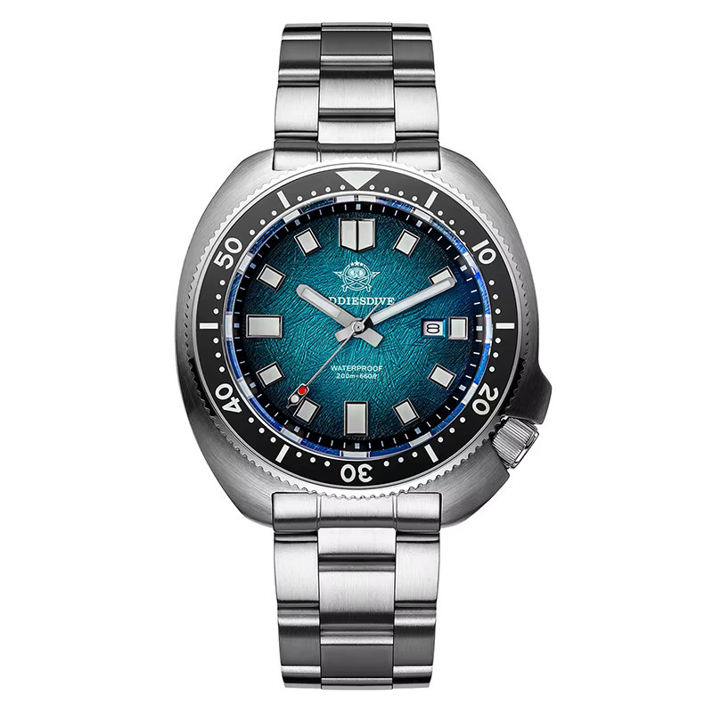 ADDIESDIVE Armbanduhr, Quarz, Edelstahl, Saphirglas, 20 ATM, Herren - Bild 6