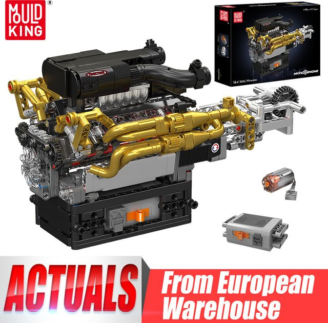 Mould King Valkyrie V12 Motor, Technisches Auto, ab 14 Jahren - Bild 1