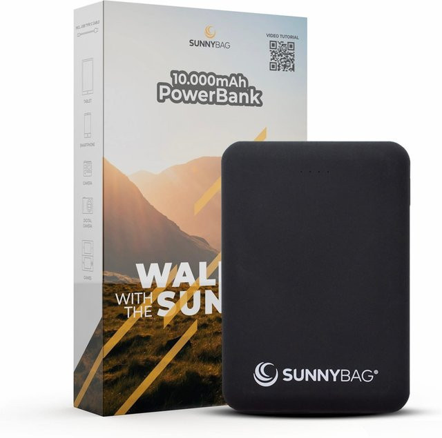Sunnybag Powerbank 10.000mAh in Schwarz - Bild 1