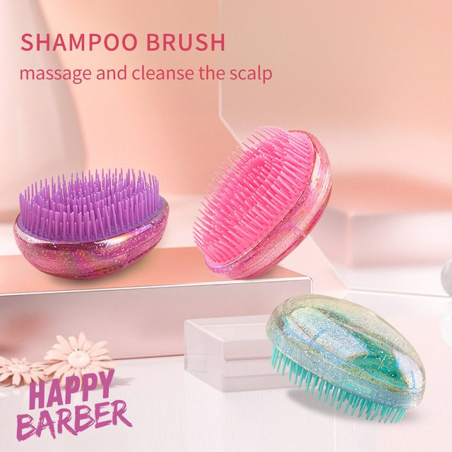 Happy Barber Haar Bürste zur Kopfhautmassage, Unisex - Bild 1
