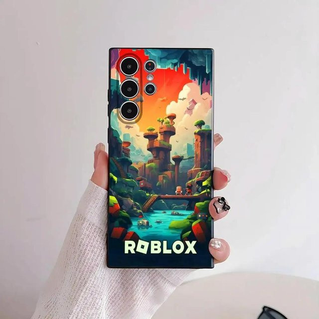 Roblox R-Robloxes-S Handyhülle für Samsung Galaxy S23 Ultra in Multicolour aus weichem TPU - Bild 1