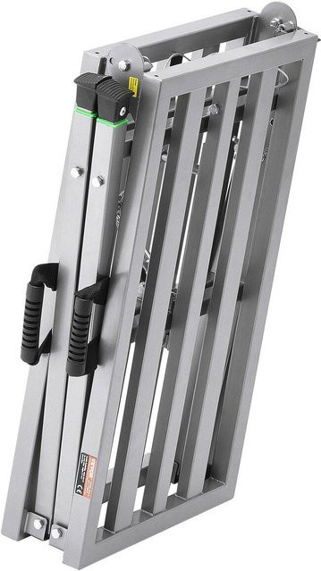 Tragbare Arbeitsbühne von Buying Solutions, MB mit verstellbarer Höhe und 363 kg Traglast in Silber aus Stahl - Bild 1
