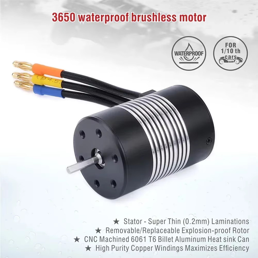 Surpass Hobby Wasserdichter sensorloser bürstenloser Motor M60A ESC, Spielzeugteile - Bild 2