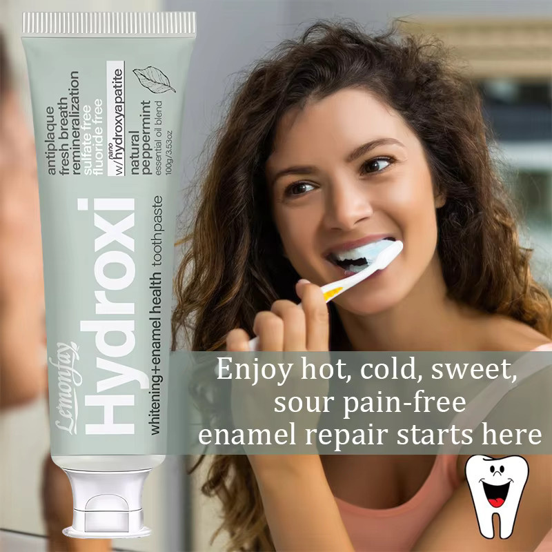 Lemonfay Hydroxi Whitening Zahnpasta mit Hydroxyapatit, 100g - Bild 5