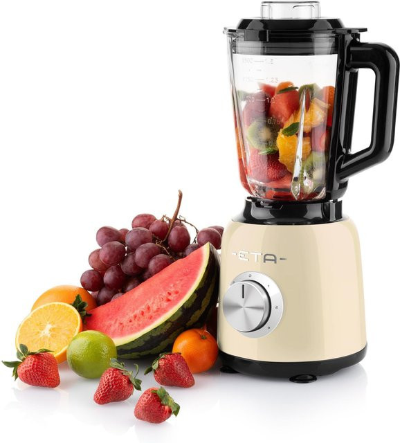 Storio Standmixer 9011 90010 in Beige mit Glasbehälter und Edelstahlklingen - Bild 1