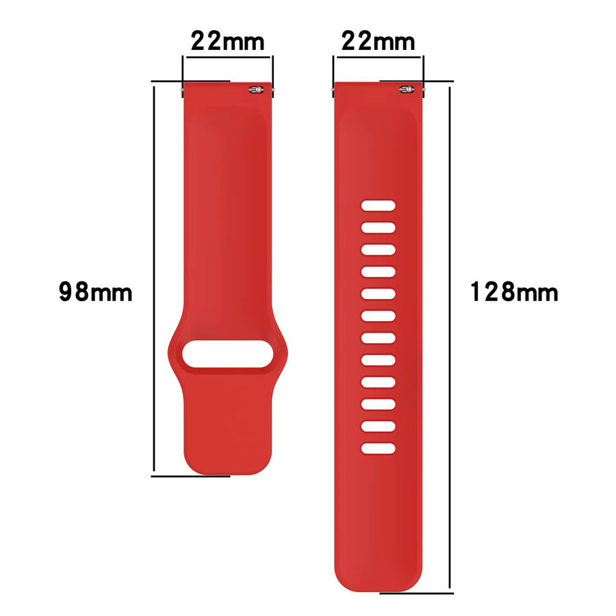 Xiaomi Uhrenarmband, Silikon, Schwarz, Redmi Watch 5 Active - Bild 2