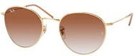 Ray-Ban RB R0103S Sonnenbrille, Rund, Metall, Gold, Braun, Unisex - Bild 1