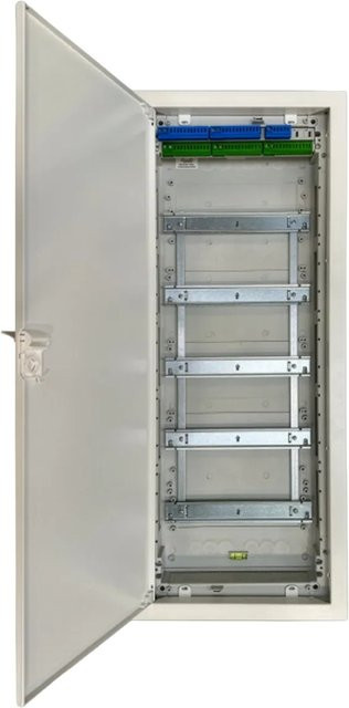 Alphatec Unterputzkleinverteiler POLARIS 5-reihig mit Steckklemme in Weiß - Bild 1
