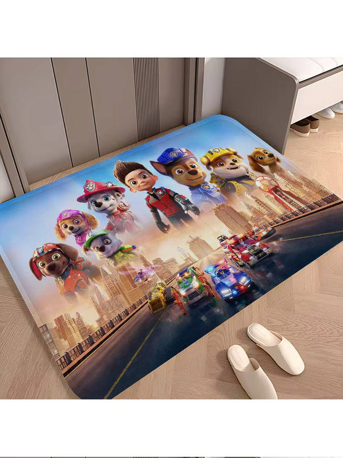 TV Paw Anime P-Patrols Bodenmatte Retro Rutschfester Teppich für Wohnzimmer und Küche - Bild 5