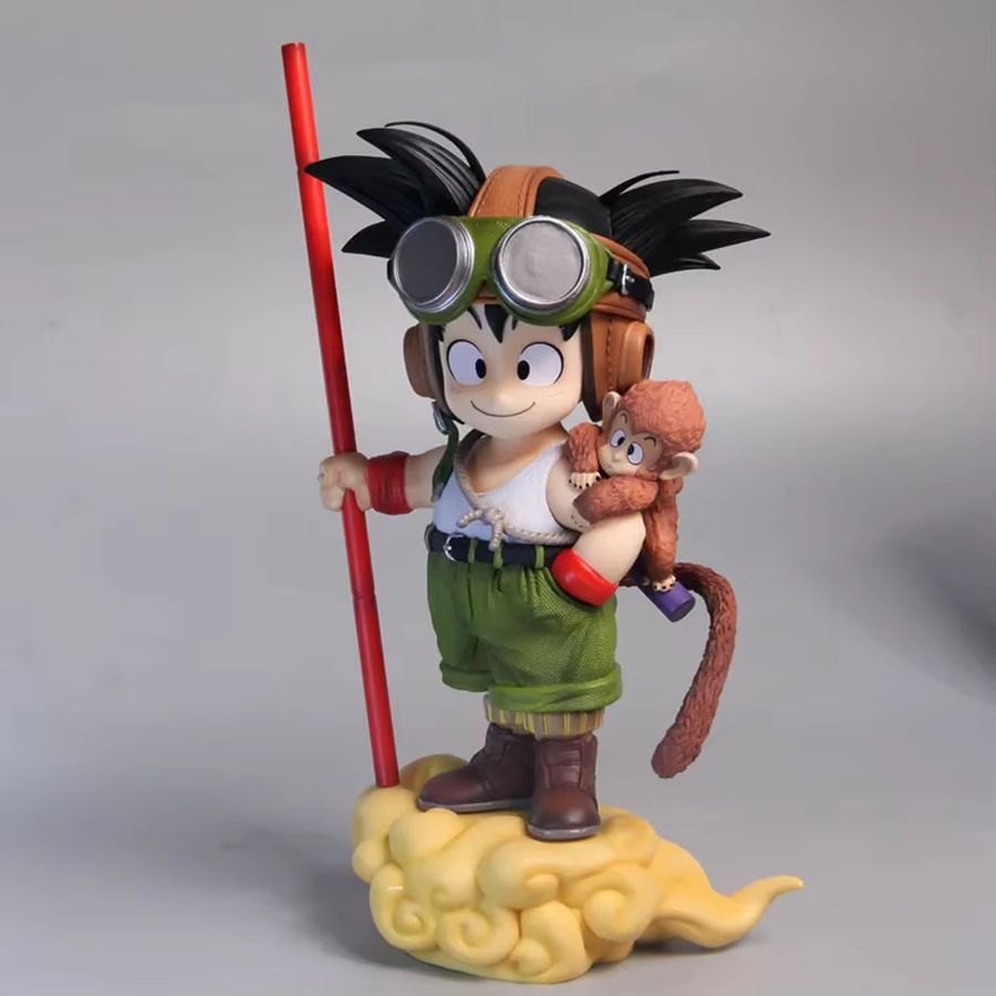 Bandai Dragon Ball Son Goku und Affe Kid Goku Anime Figur aus PVC, Multicolor, Höhe: 16 cm - Bild 2