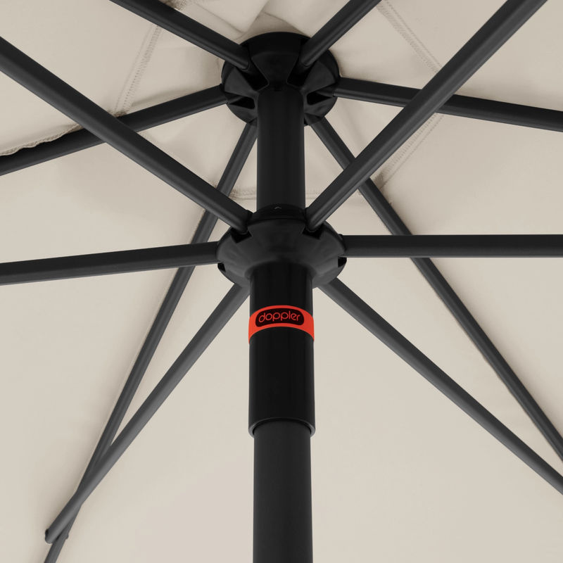 Doppler Sonnenschirm MyZone Push Up in Beige mit Ø 300 cm - Bild 3