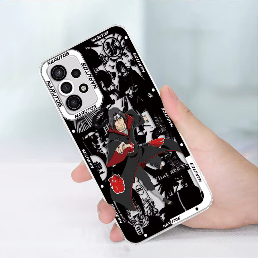 Transparente Handyhülle mit Itachi Uchiha Naruto Motiv für Samsung Galaxy A-Serie - Bild 4