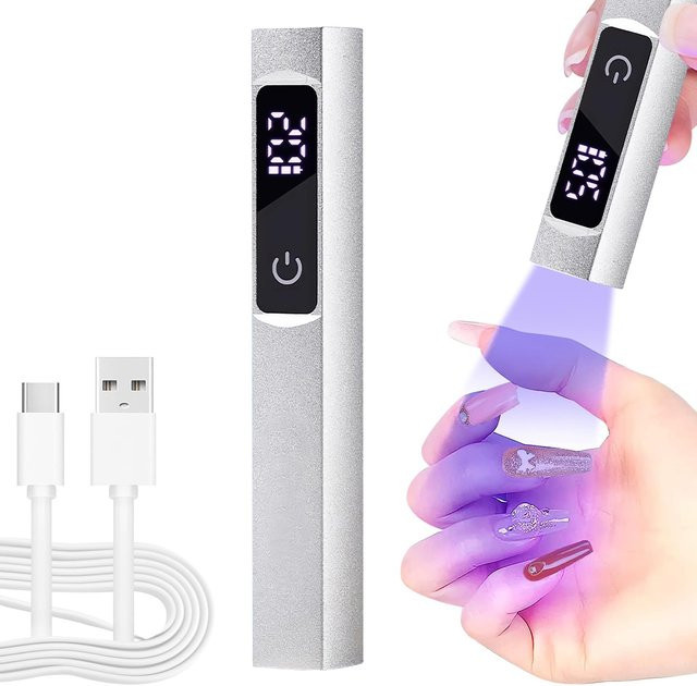 DianaBeauty UV LED Nagellampe, tragbar, USB-Aufladung, Unisex - Bild 1