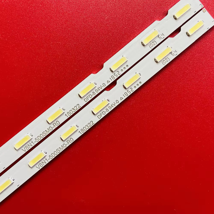 Samsung LED Hintergrundbeleuchtungsstreifen für UE50RU7099 UE50RU7170U NU7100 50 Zoll in Weiß V8N1-500SM0-R0 180322 Y18 BN61-15484A - Bild 2
