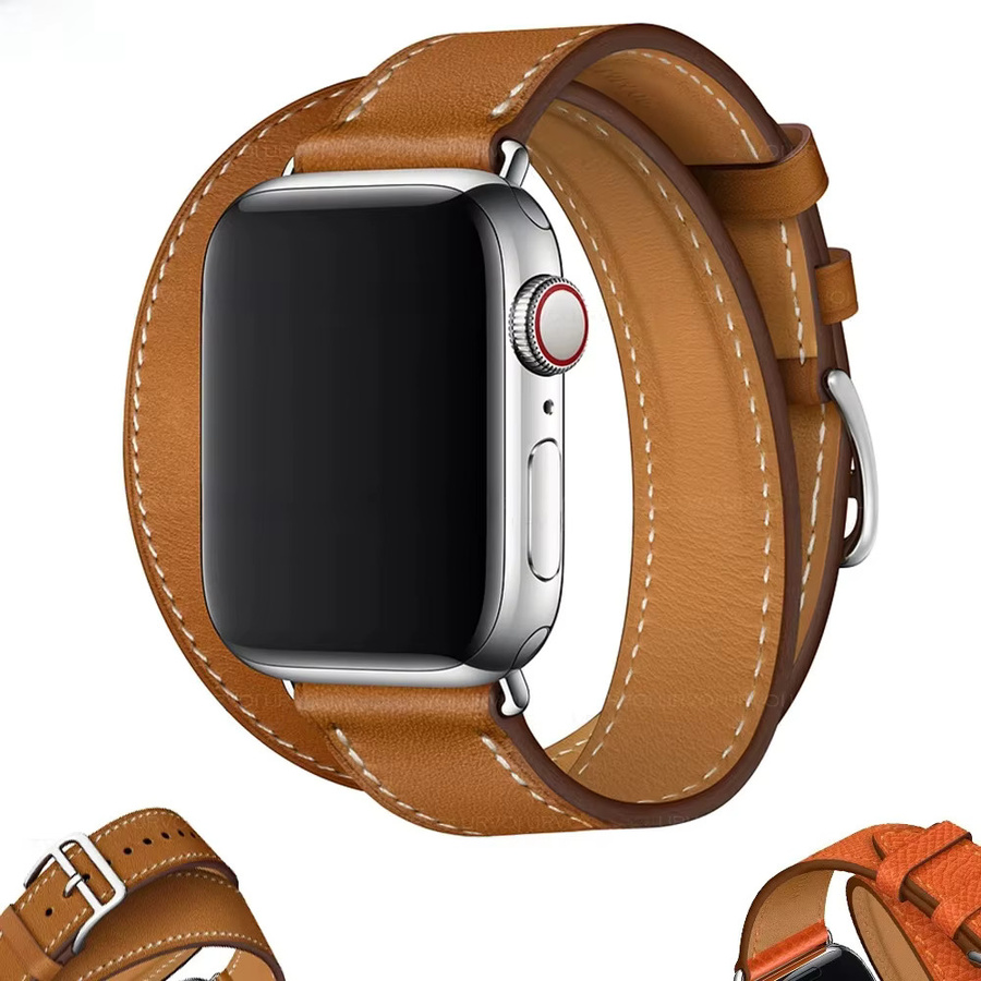 URVOI Uhrenarmband Leder, Unisex - Bild 3
