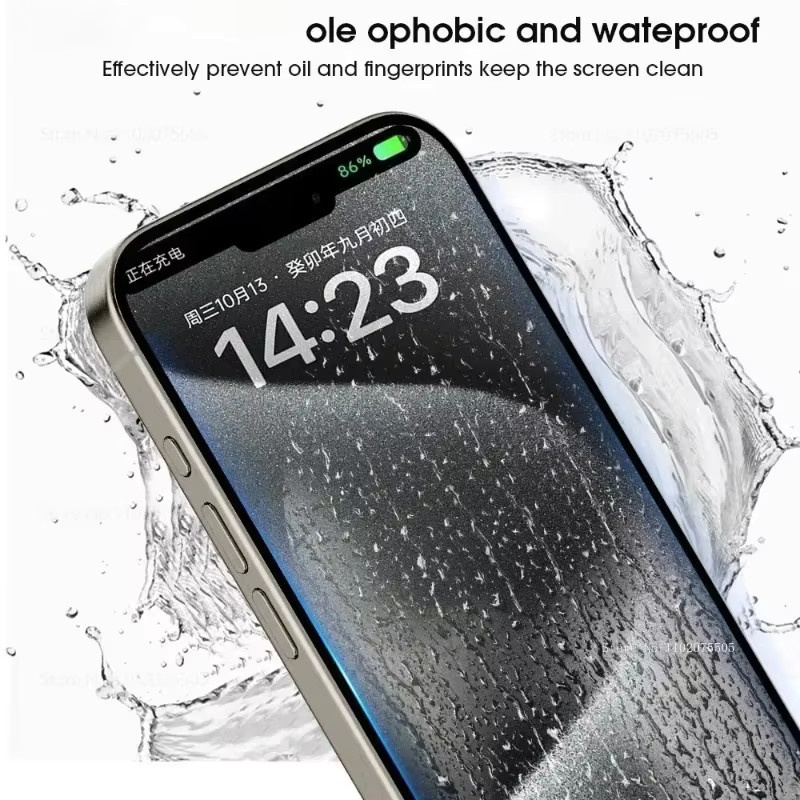 4 Stück DIXSG High Definition Hydrogel Displayschutzfolien für iPhone 17 16 15 Pro Max 16e 15 Plus 14 13 12 11 Pro XR XS Max, transparent - Bild 4